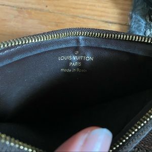 Louis Vuitton Coin Purse Josephine Wallet Insert $120 Today Only